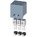 SIEMENS - SIE3VA91130JJ12 Morsetto di collegamento per conduttore tondo, grande, 3 pezzi, accessorio per: 3VA1 100/160