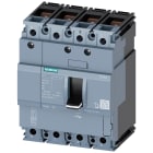 SIEMENS - SIE3VA11633GD420AA0 Interruttore automatico 3VA1 IEC Frame 160, classe del potere di interruzione N, Icu=25 kA con 415 V