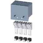 SIEMENS - SIE3VA91540JF60 Morsetto di collegamento per conduttore tondo, 6 cavi, 4 pezzi, accessorio per