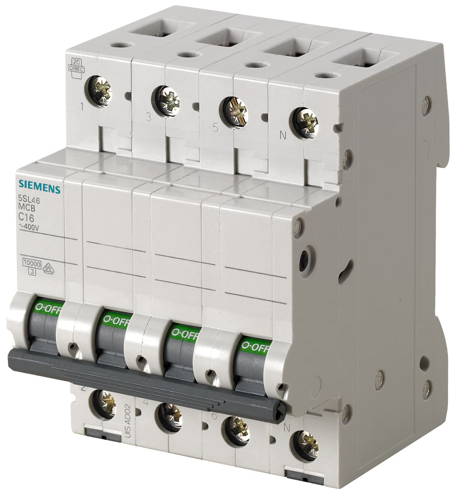 SIEMENS - SIE5SL46167 INT. MT 3P+N C16 ICN 10000A