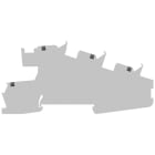 SIEMENS - SIE8WH60014DF00 Morsetto per installazione L L 2,5 mm², larghezza 5,2 mm, grigio