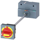 SIEMENS - SIE3VA92570FK25 Comando rotativo bloccoporta OFF di emergenza IEC IP65 con interblocco porta, accessorio per: 3VA1