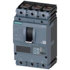 SIEMENS - SIE3VA21105MQ360AA0 interruttore automatico 3VA2 IEC frame 160 classe del potere di interruzione M Icu=55kA con 415V a 3 poli, protezione motore ETU860M, LSIG, In=100A...