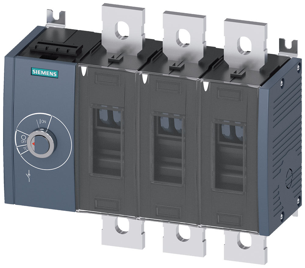 SIEMENS - SIE3KD44340QE100 SEZ. 500A 3P COM. LAT. SX