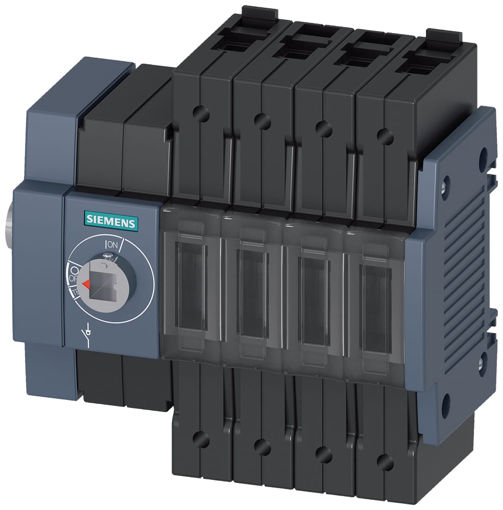 SIEMENS - SIE3KD22442ME100 SEZ. 32A 4P COM. LAT. SX MORS.