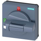 SIEMENS - SIE8UD17712AD01 Operatore con mostrina frontale standard, dimensioni 75x 75, per albero 6x 6 e 8x 8, 0-I