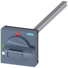 SIEMENS - SIE8UD11712AD11 Comando rotativo bloccoporta standard senza compensazione della tolleranza, 75x75, albero 8x8, 0-I