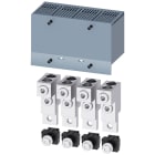 SIEMENS - SIE3VA92140JJ22 Morsetto di collegamento per conduttore tondo, 2 cavi, 4 pezzi, accessorio per: 3VA1 250