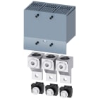 SIEMENS - SIE3VA92530JC13 Morsetto di collegamento per conduttore tondo grande con presa di tensione per conduttore ausiliario 3 pezzi, accessorio