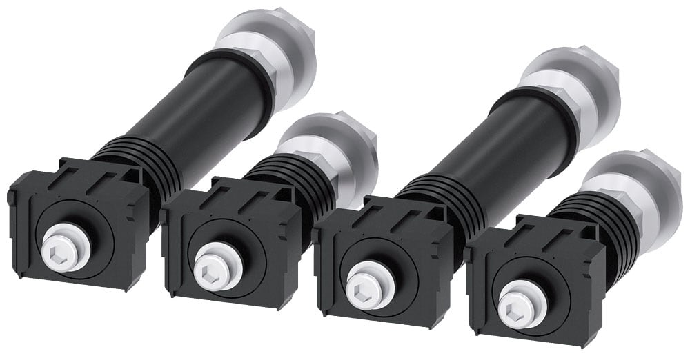 SIEMENS - SIE3VA92140QF00 Attacchi a bullone posteriori, 4 pezzi, accessori per: 3VA1 250