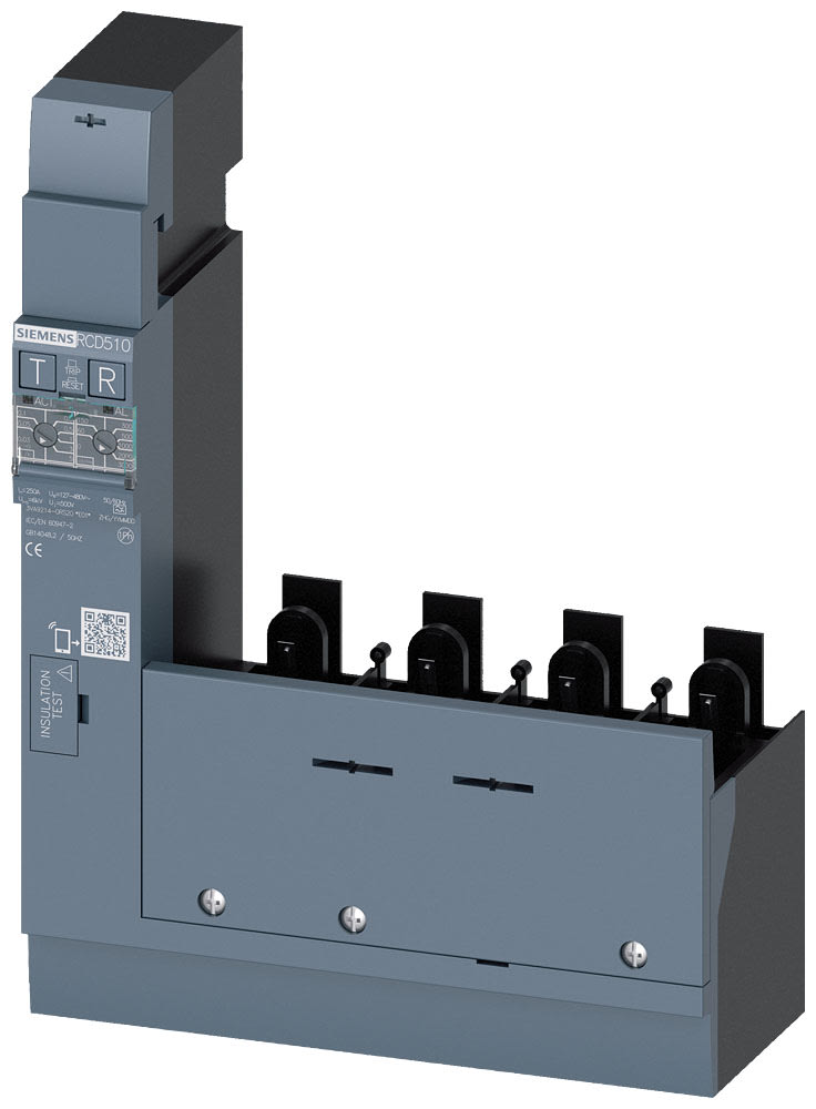 SIEMENS - SIE3VA92140RS20 MODULO RCD510 X 3VA12 4P I=250A U=480V