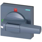 SIEMENS - SIE8UD18412AD01 Operatore con mostrina frontale standard, dimensioni 100 x 100, per albero 8 x 8 0-I
