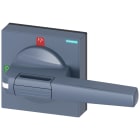 SIEMENS - SIE8UD18513AD01 Operatore con mostrina frontale standard, dimensioni 100 x 100, per albero 10x 10, 0-I