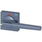 SIEMENS - SIE8UD18614AD01 Operatore con mostrina frontale standard, dimensioni 100 x 100, per albero 12x 12, 0-I