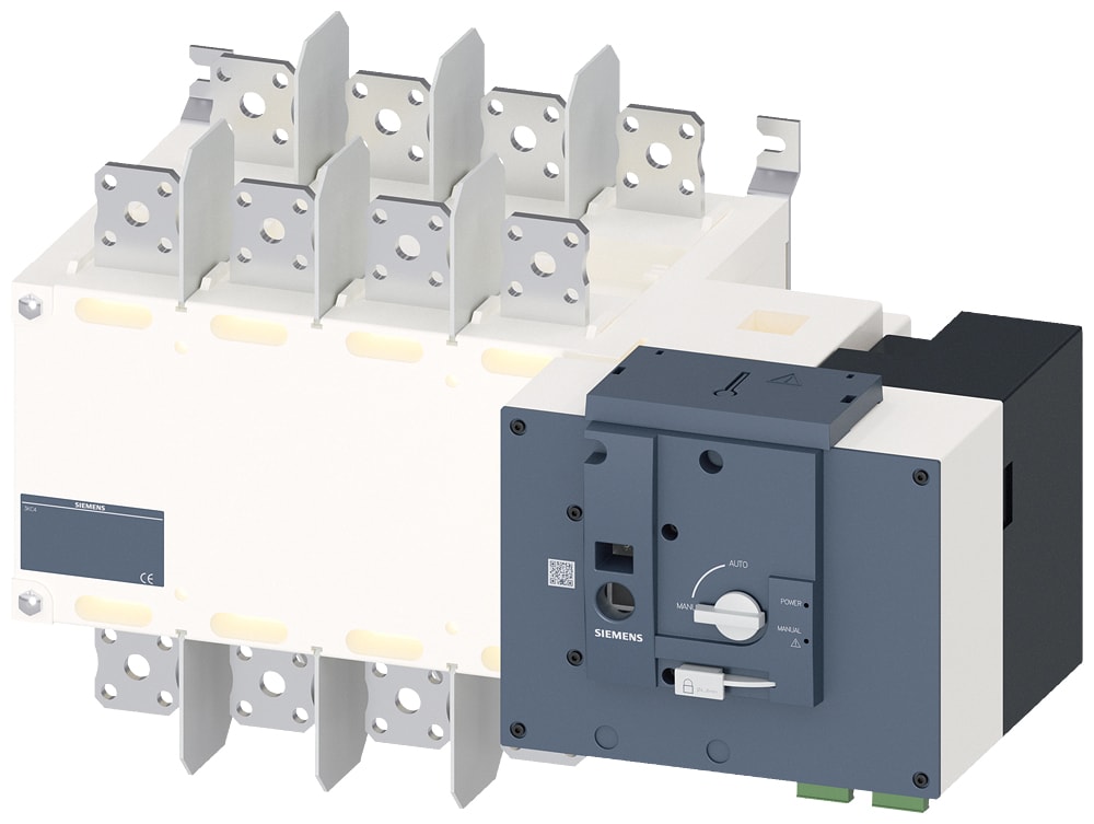 SIEMENS - SIE3KC44480FA210AA3 COMMUTAT. MOTORIZZATO RTSE 415V 800A 4P