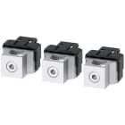 SIEMENS - SIE3VA91030JG11 Morsetto di collegamento per conduttore tondo con presa di tensione per conduttore ausiliario 3 pezzi, accessorio