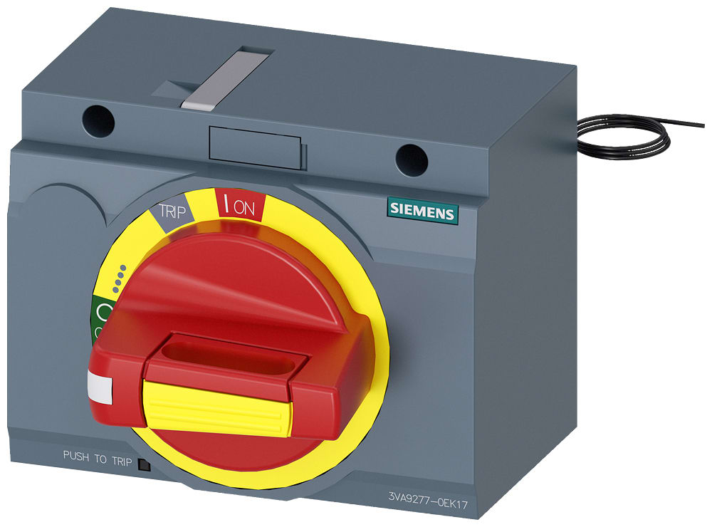 SIEMENS - SIE3VA92770EK17 FRONT MTD OP.EMERG.,IK-24V X 3VA52/61/2