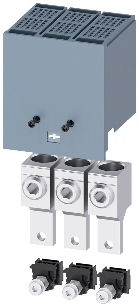 SIEMENS - SIE3VA91330JJ12 Morsetto per conduttori tondi, grande, 3 pezzi, accessori per: 3VA4/5 125