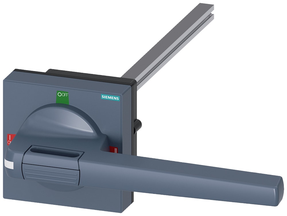 SIEMENS - SIE8UD11614AE21 Comando rotativo bloccoporta standard con compensazione della tolleranza, grandezza 100x100