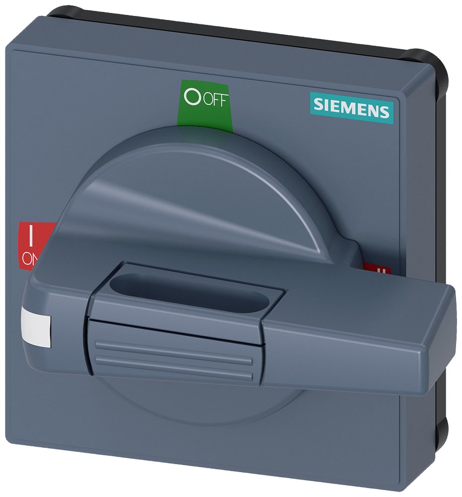 SIEMENS - SIE8UD17312AE01 Operatore con mostrina frontale standard, dimensioni 75x 75, per albero 8x 8, I-0-II