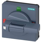SIEMENS - SIE8UD17312AE01 Operatore con mostrina frontale standard, dimensioni 75x 75, per albero 8x 8, I-0-II