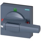 SIEMENS - SIE8UD18412AE01 MANIGLIA+MOSTRINA NERA 1-0-2 3KC0 GR. 3