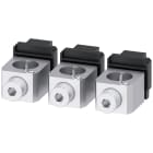 SIEMENS - SIE3VA93730JG13 Morsetto di collegamento per conduttore tondo presa di tensione per conduttore ausiliario 3 pezzi per 3VA5/6 400/600
