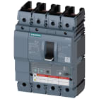 SIEMENS - SIE3VA61105HL410AA0 Interruttore automatico 3VA6 UL Frame 150, classe del potere di interruzione M, 35 kA con 480 V a 4 poli