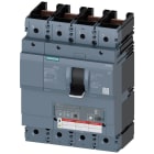 SIEMENS - SIE3VA64605HL410AA0 Interruttore automatico 3VA6 UL Frame 600, classe del potere di interruzione M, 35 kA con 480 V a 4 poli