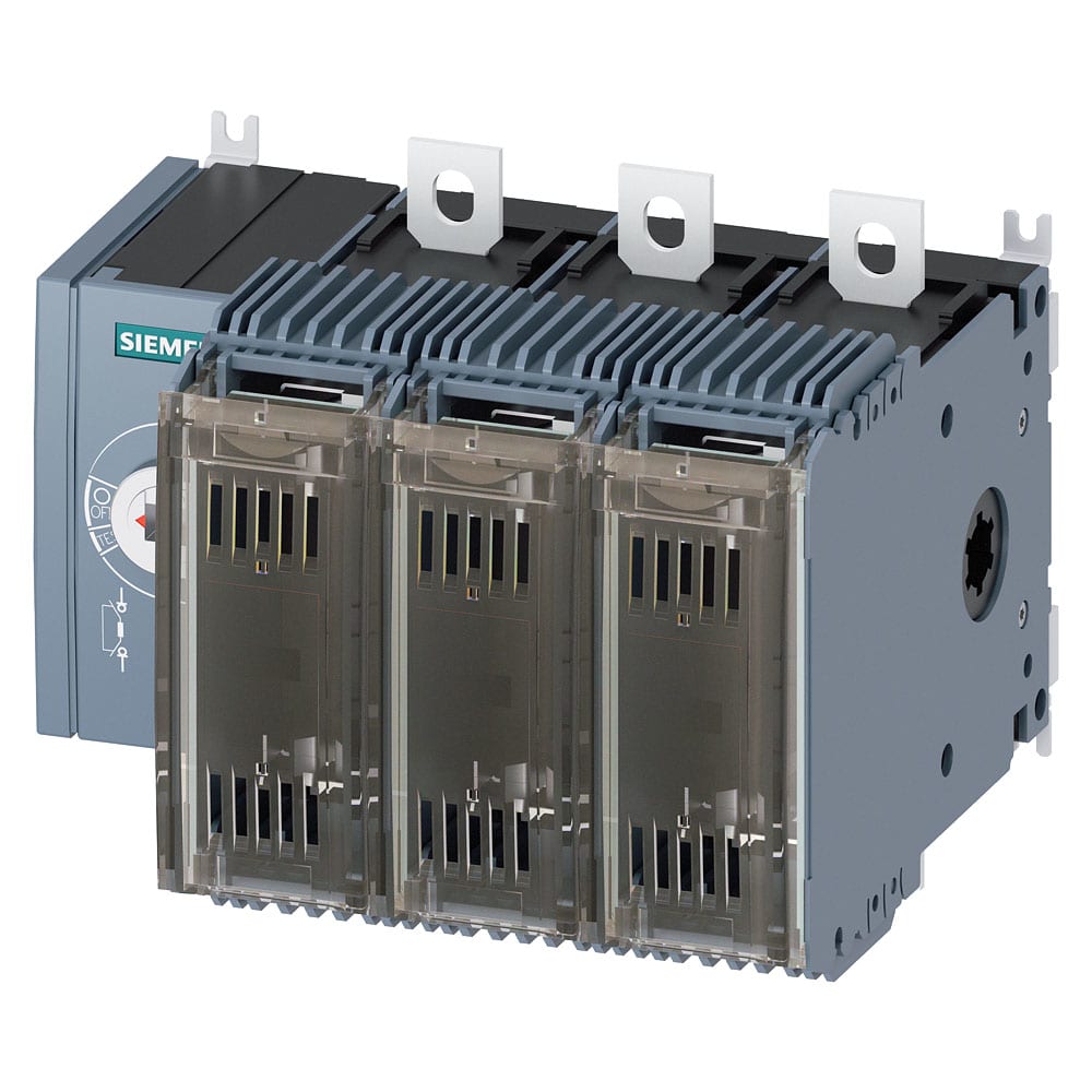 SIEMENS - SIE3KF23160LF11 Sezionatore sottocarico con fusibile 160 A, grand. costr. 2, a 3 poli, per fusibile NH grand. 000