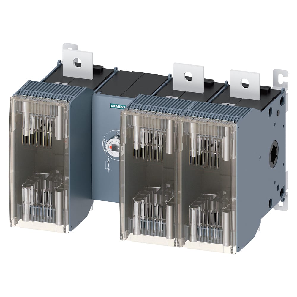 SIEMENS - SIE3KF53630MF11 Sezionatore sottocarico con fusibile 630 A, grand. costr. 5, a 3 poli, per fusibile NH grand. 2