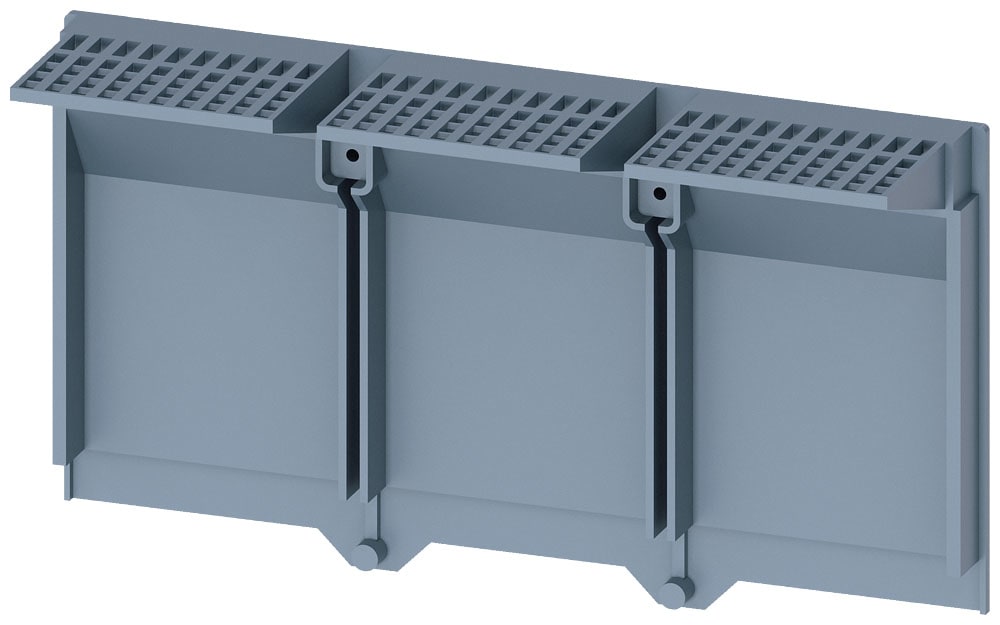 SIEMENS - SIE3VA94710WJ30 Piastra di isolamento allungata a 3 poli, 1 pezzo, per 3VA5/6 400/600