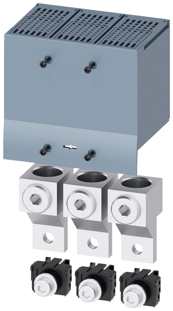 SIEMENS - SIE3VA92330JJ13 Morsetto per conduttori tondi, grande, 3 pezzi, accessori per: 3VA5 250