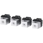 SIEMENS - SIE3VA91440JD11 Morsetto per conduttori tondi Cu, 4 pezzi, accessori per: 3VA6 150/250