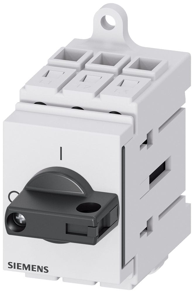 SIEMENS - SIE3LD31300TK11 Sezionatore sottocarico 3LD3, Iu 25 A interruttore principale a 3 poli