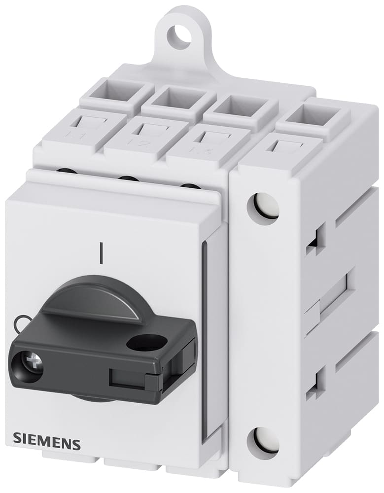 SIEMENS - SIE3LD33300TL11 Sezionatore sottocarico 3LD3, Iu 40 A interruttore principale a 3 poli + N