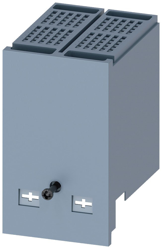 SIEMENS - SIE3VA91310WF20 Calotta coprimorsetti alta a 2 poli, 1 pezzo, accessori per: 3VA4/5 125