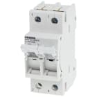 SIEMENS - SIE5SG76210KK16 MINIZED, sezionatore sottocarico a fusibili, D01, a 2 poli, In: 16 A, Un AC: 400 V