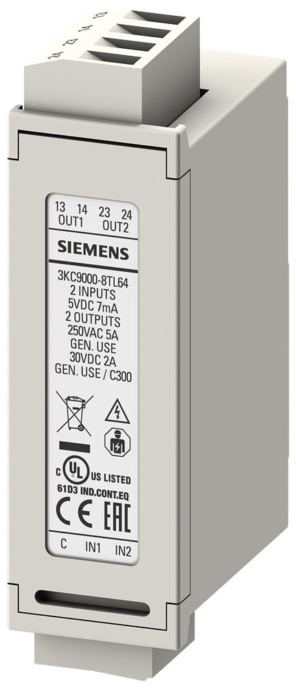 SIEMENS - SIE3KC90008TL64 MODULO DI ESP. 2DI/2DO, RELE X ATC6300