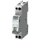 SIEMENS - SIE5SV13131KK10 Interruttore magnetotermico differenziale compatto 1P+N 4,5 kA tipo AC 30 mA C10