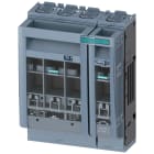 SIEMENS - SIE3NP11341CA20 SENTRON, Sezionatore sottocarico a fusibili 3NP1, a 4 poli, NH00, 160 A