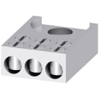 SIEMENS - SIE3NP19311BE10 Morsetto triplo 3 x 2,5 ... 16 mm², per grandezza costruttiva NH00 a 1 polo con attacchi piatti