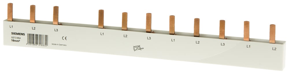 SIEMENS - SIE5ST3654 SBARRE DI COLL.3F+N+8 COLL. 16MMQ