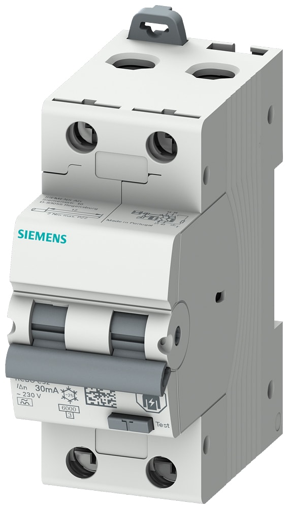 SIEMENS - SIE5SU13267FP10 MTD COMP. 6KA 2P C10 TIPO A 30MA 2UM