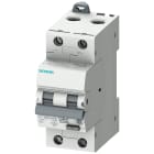 SIEMENS - SIE5SU13246FP13 Interruttore magnetotermico differenziale, 10 kA, a 2 poli, tipo A, 30 mA, car. B, In: 13 A Un: 230 V
