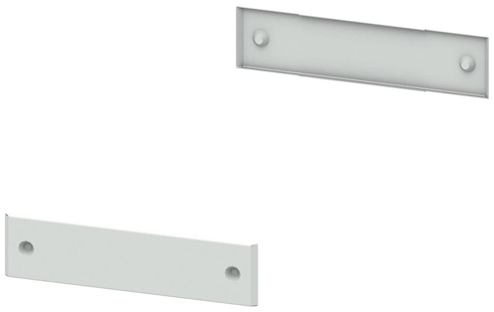SIEMENS - SIE8MF10042CT SIVACON, coperture dello zoccolo, per i pannelli laterali del quadro, A: 100 mm, P: 400 mm, RAL 7035
