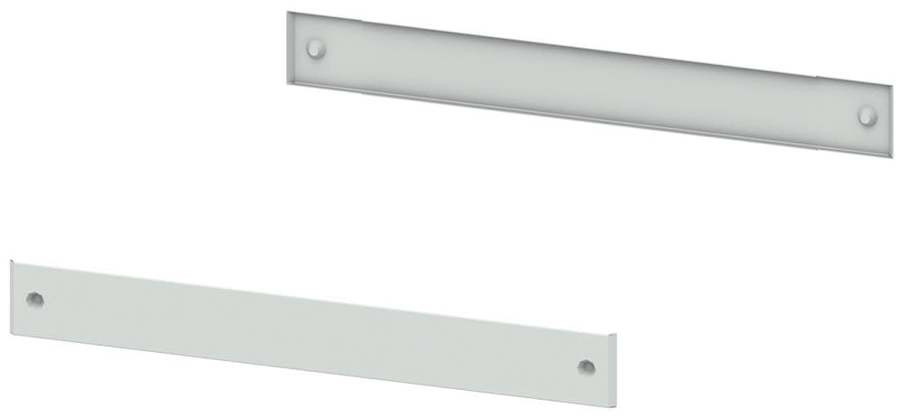 SIEMENS - SIE8MF10082CT SIVACON, coperture dello zoccolo, per i pannelli laterali del quadro, A: 100 mm, P: 800 mm, RAL 7035