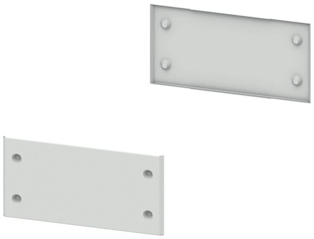 SIEMENS - SIE8MF12042CT SIVACON, coperture dello zoccolo, per i pannelli laterali del quadro, A: 200 mm, P: 400 mm, RAL 7035
