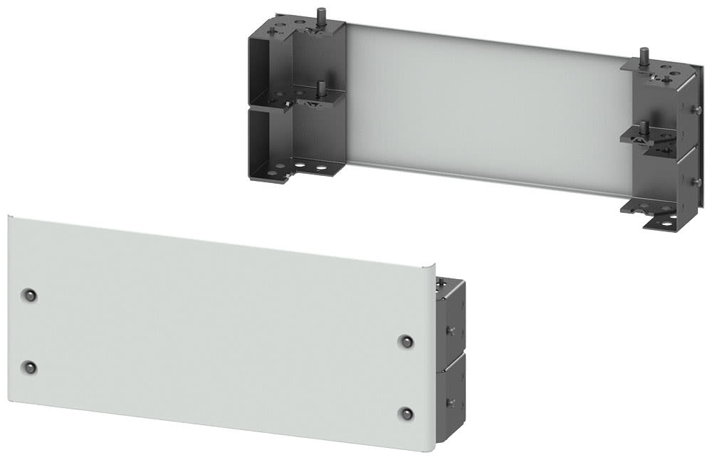 SIEMENS - SIE8MF12602CS SIVACON, zoccolo per quadri con porta frontale, A: 200mm, La: 600mm, RAL 7035