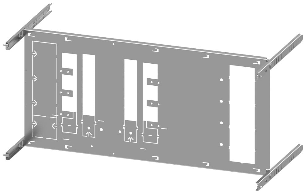 SIEMENS - SIE8PQ60004BA45 KIT 3VL5/3,4P/HORIZONTAL/H350/W800